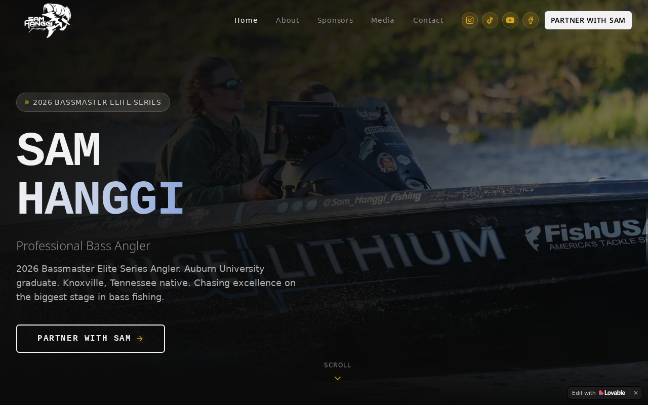 samhanggifishing.com — desktop hero