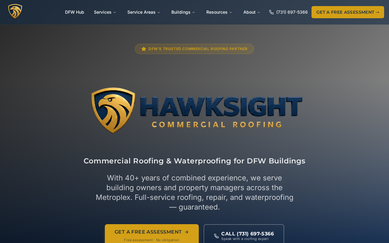 hawksightcommercial.com — desktop hero
